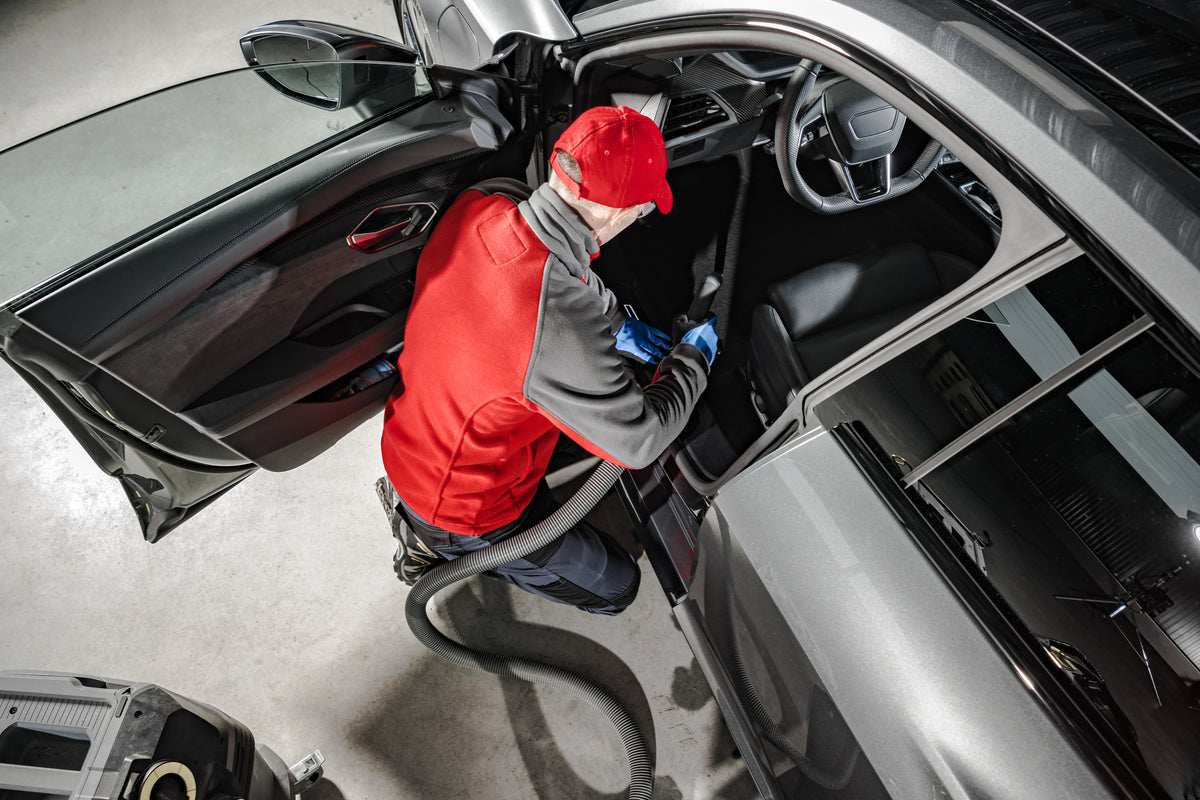 Professional Car Interior Dry Cleaning & Detailing.