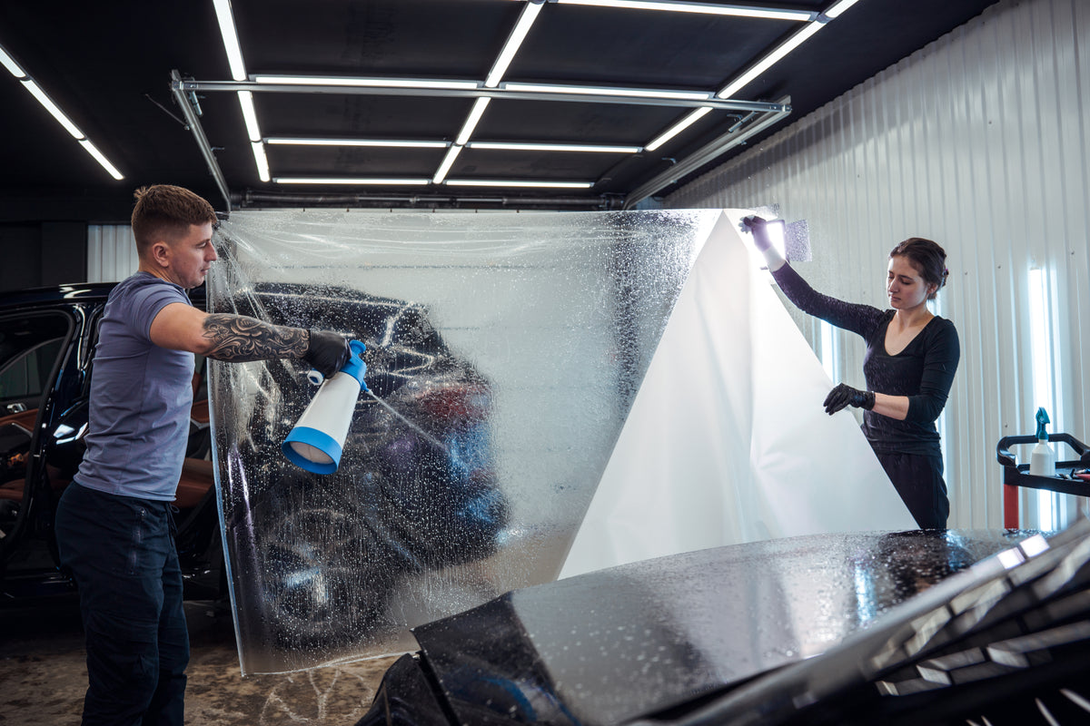 Expert Paint Protection Film (PPF) Installation.